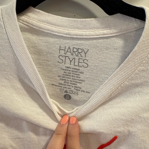 Harry Styles tour 2022 White Long Sleeve Tee bunny merch - Picture 3 of 3